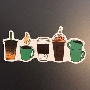 Starbucks sticker